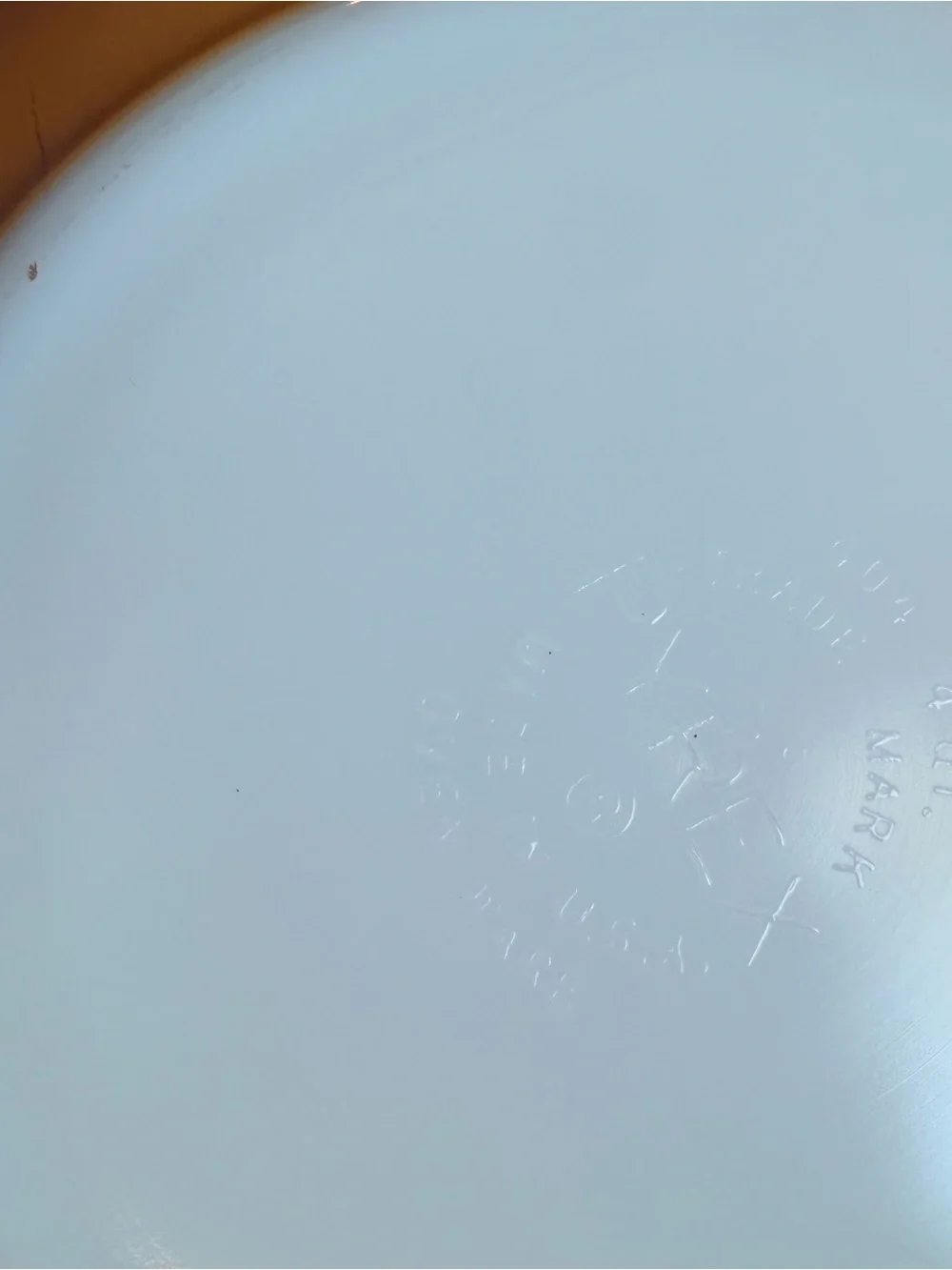 Vintage Pyrex 4 qt Orange Gradient Mixing Bowl